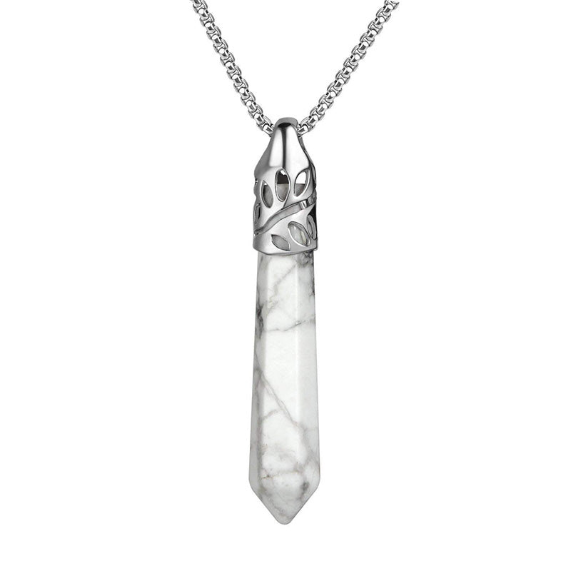 Crrystal Bullet Protection Gemstone Necklace