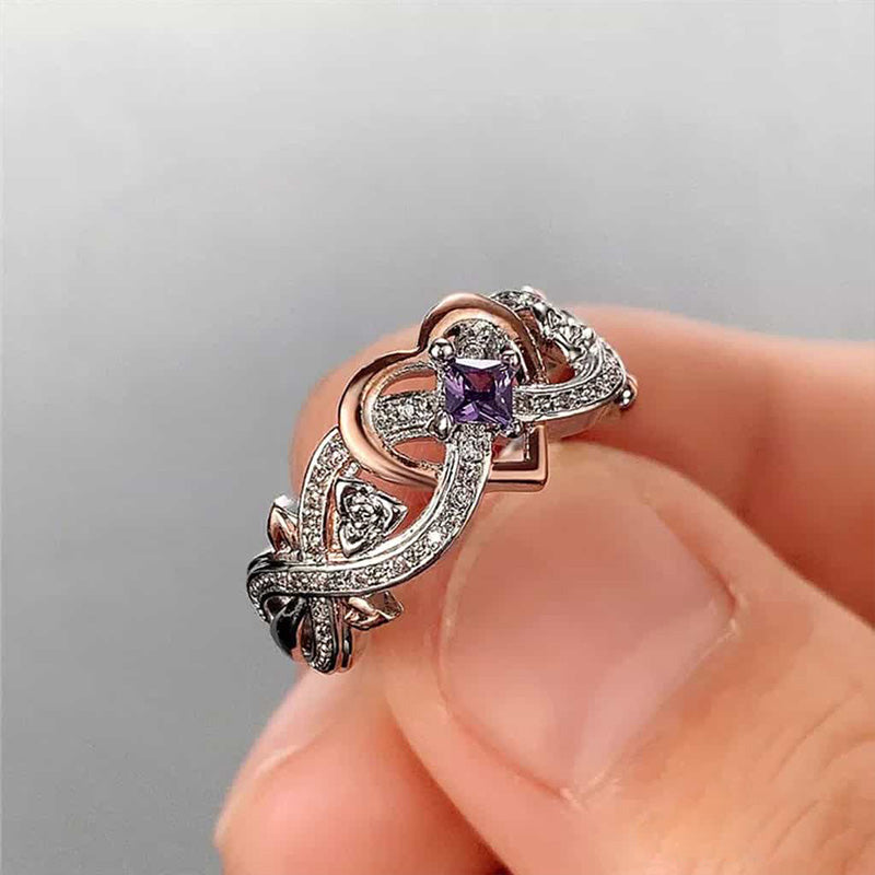 FREE Today: February Amethyst Birthstone Ring
