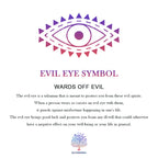Evil Eye HAMSA Zircon Sweater Chain Pendant Necklace