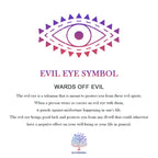 Blue Evil Eye Suncatcher Wind Chime