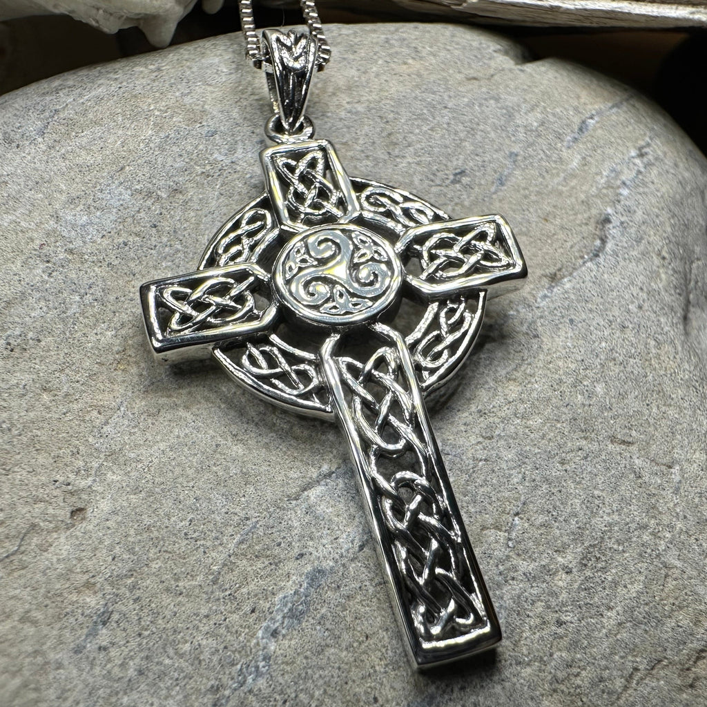 Aileran Celtic Cross Necklace