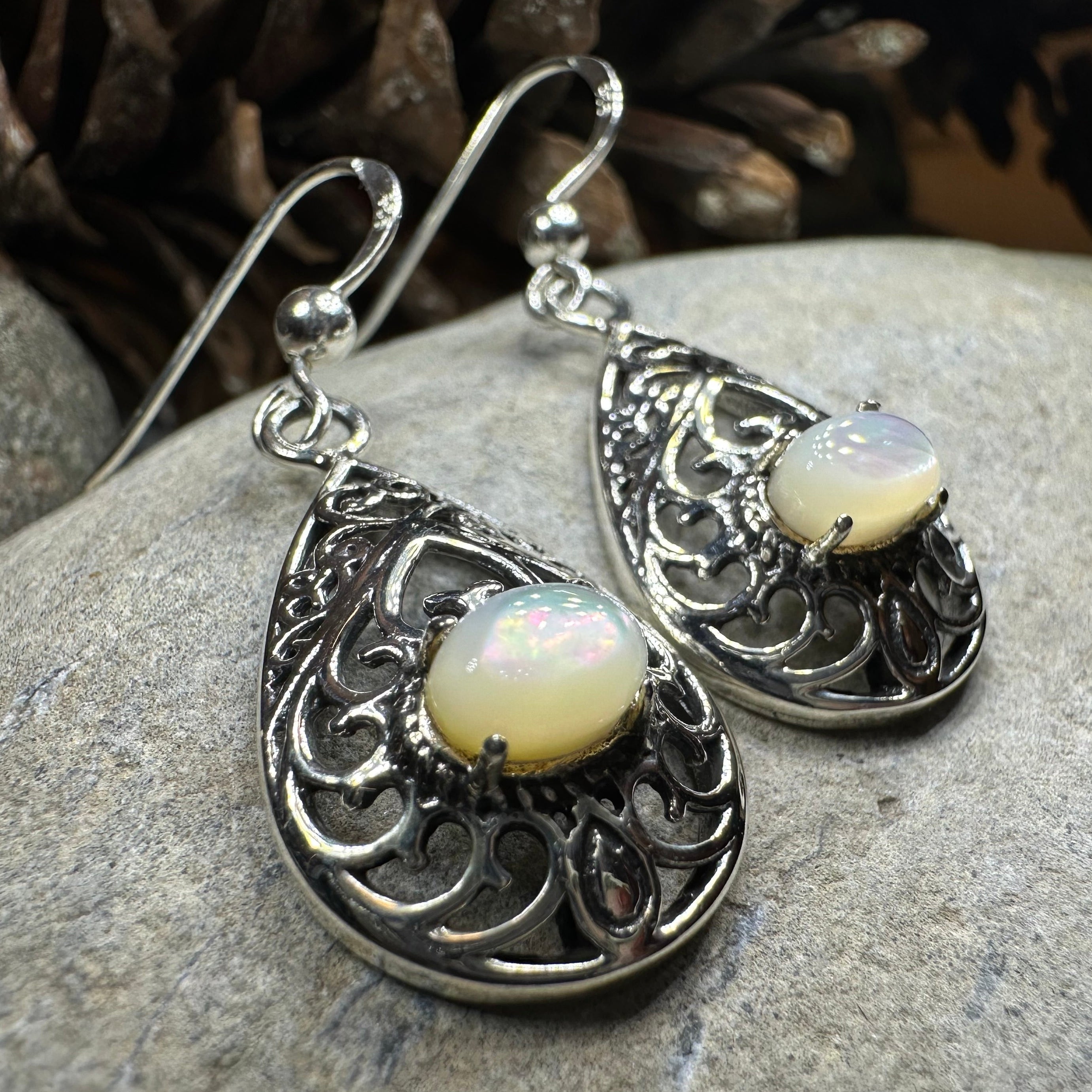 Alby Celtic Raindrop Earrings