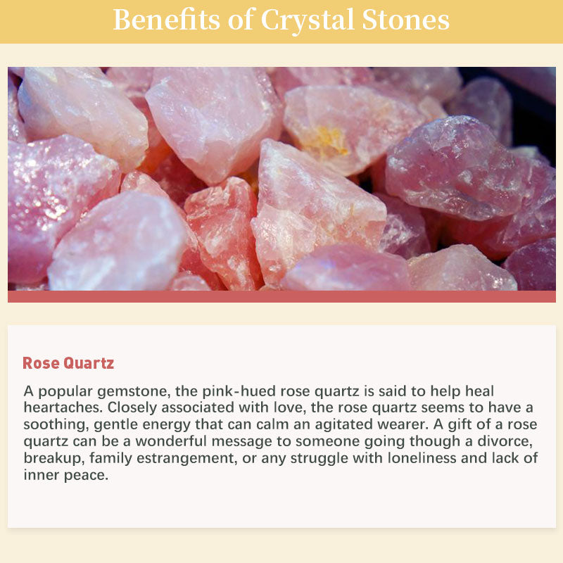 Easter Rose Quartz Dancing Star Crystal Egg