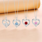 FREE Today: "I Love You Always and Forever" – Forever Love Birthstone Heart Necklace
