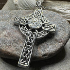 Aileran Celtic Cross Necklace