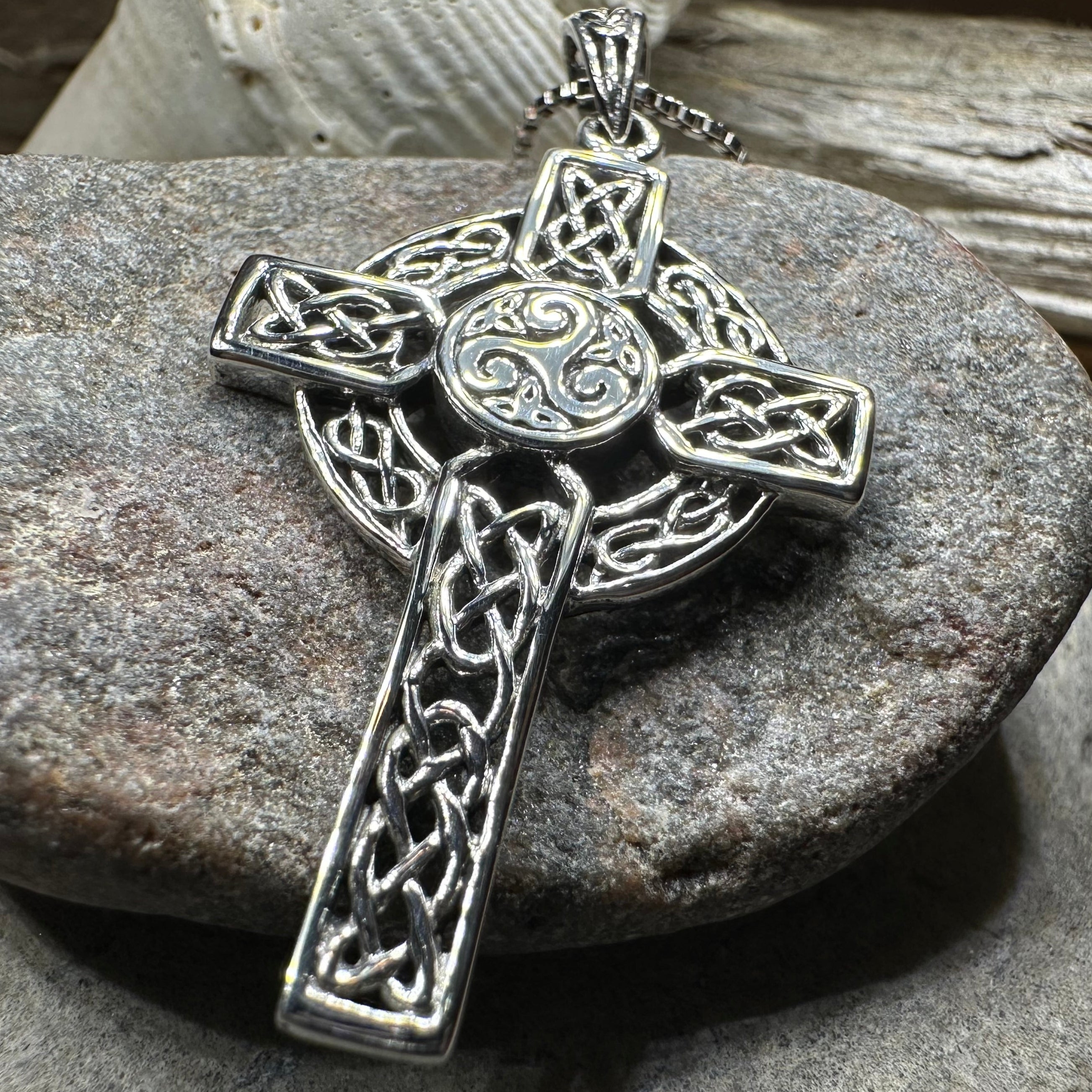 Aileran Celtic Cross Necklace