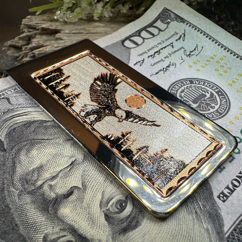 American Eagle Copper Money Clip