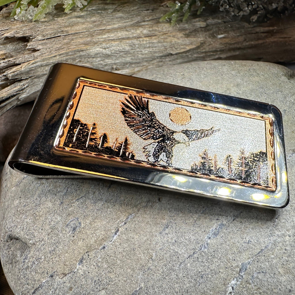 American Eagle Copper Money Clip