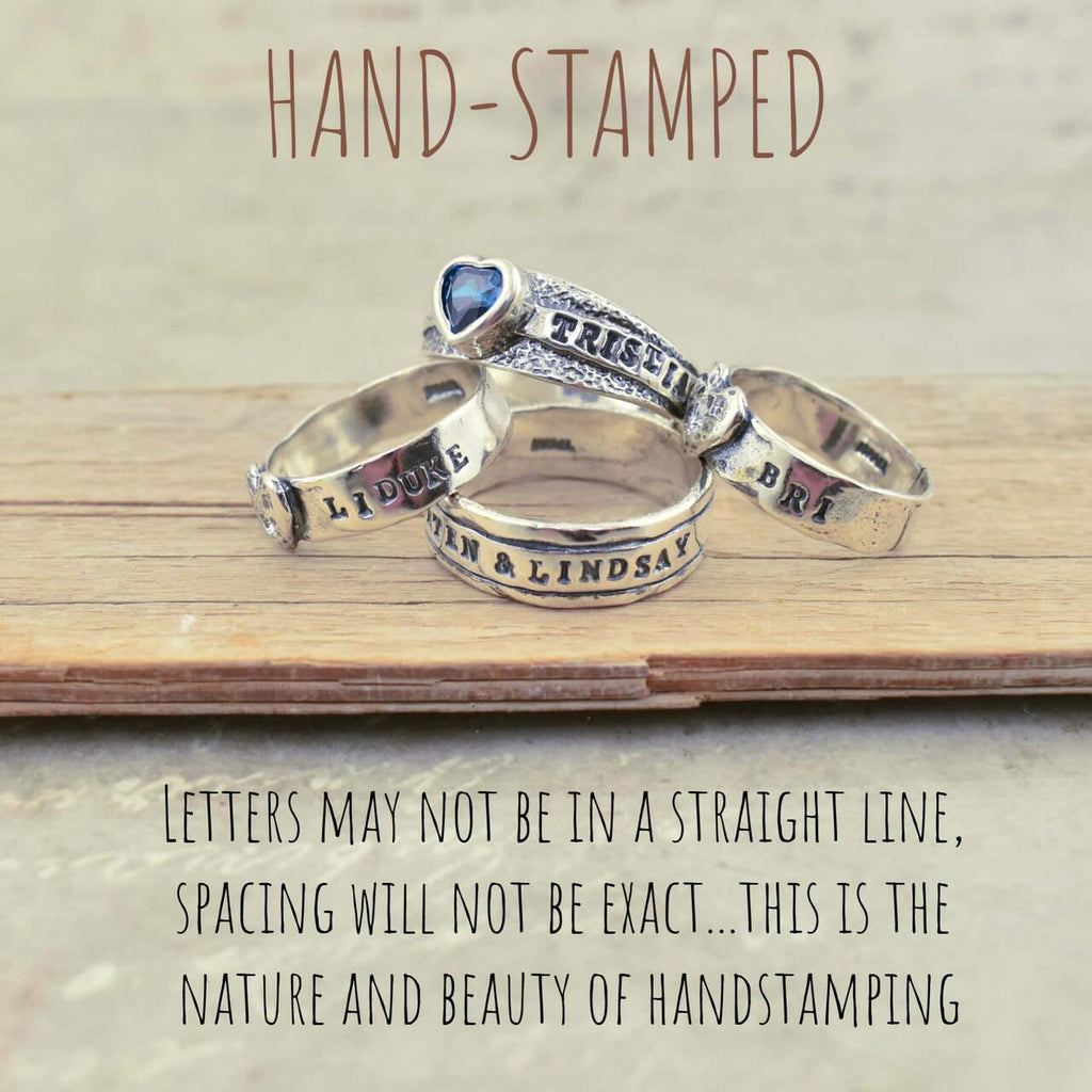 Personalized Stack Ring