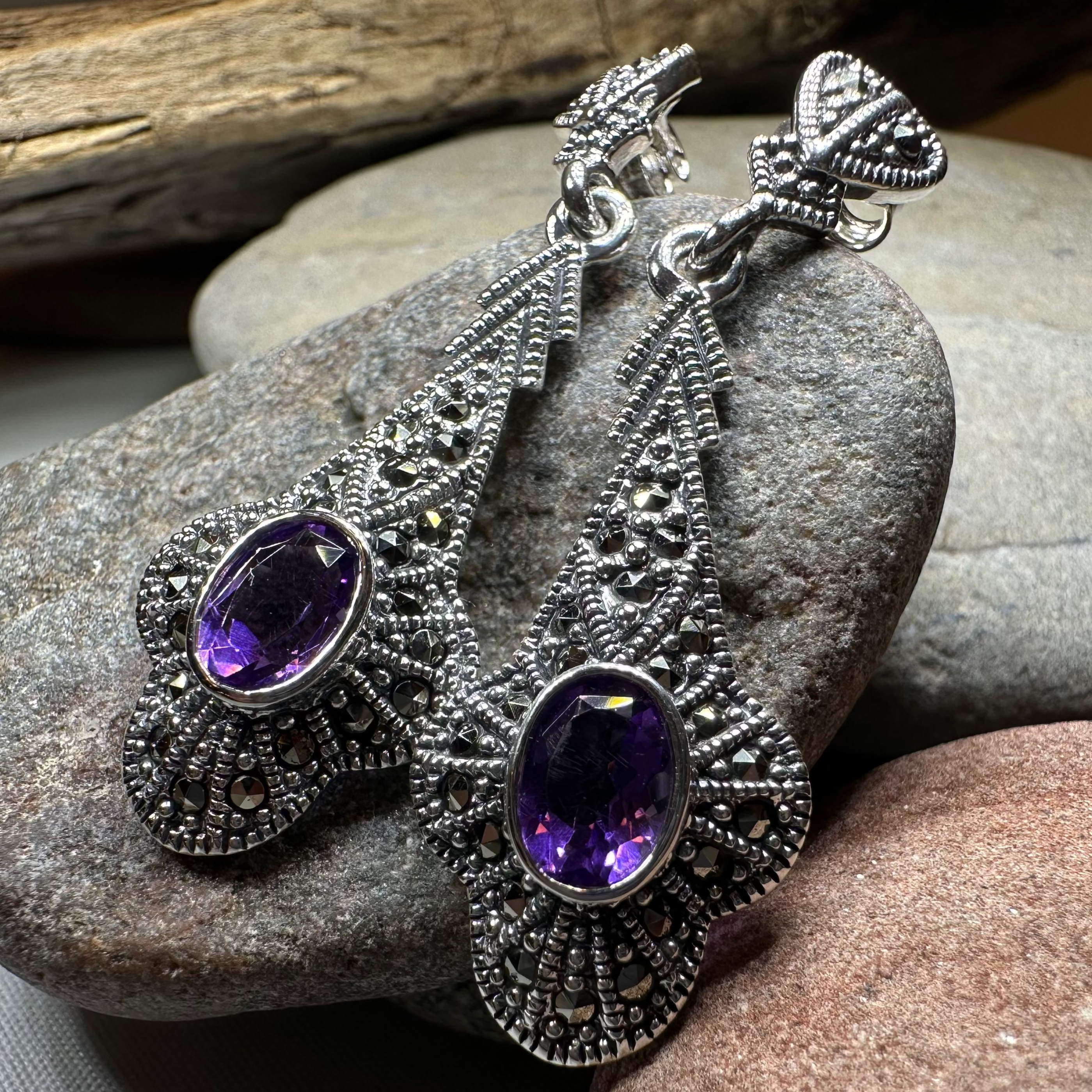 Alwena Marcasite Earrings