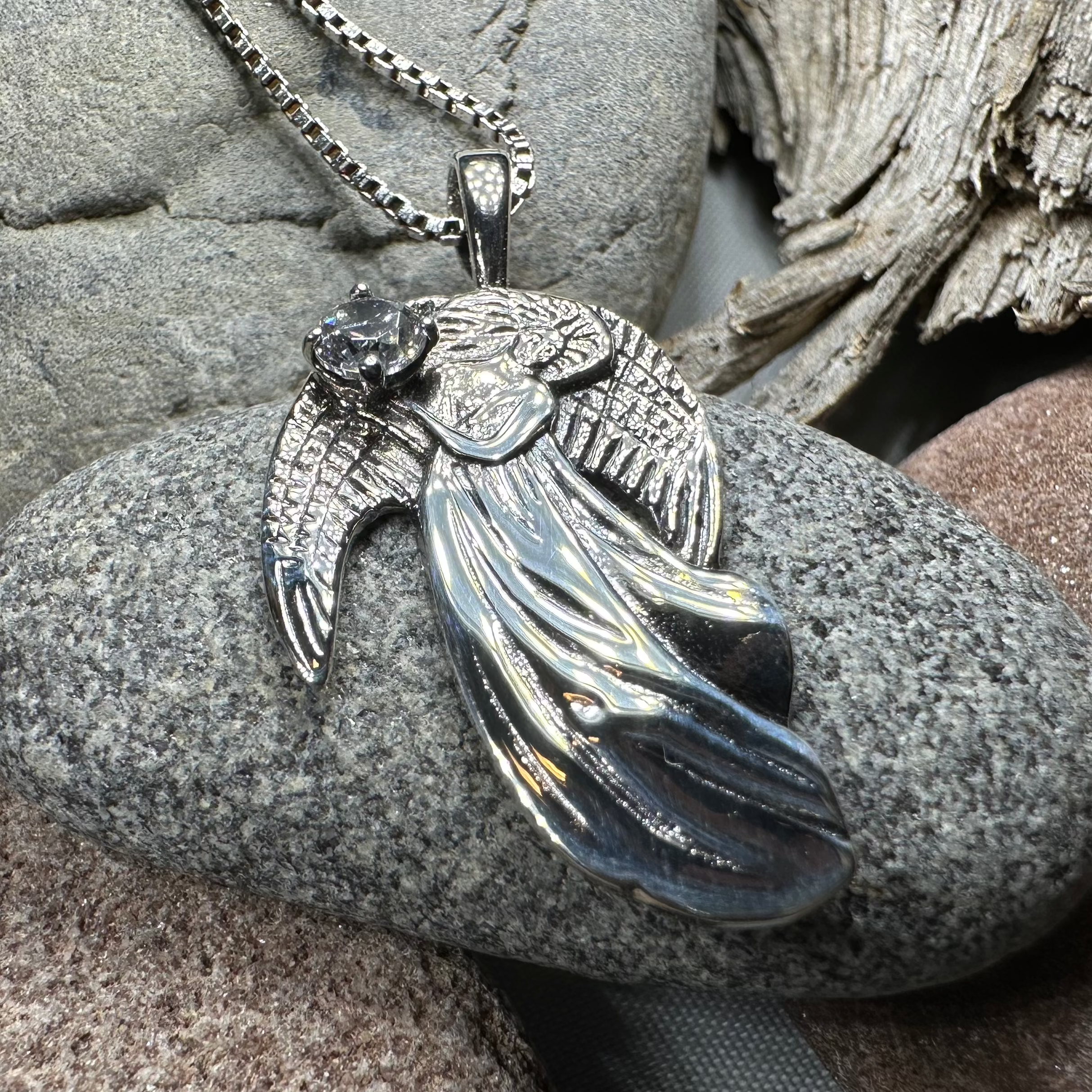 Adriel Angel Necklace