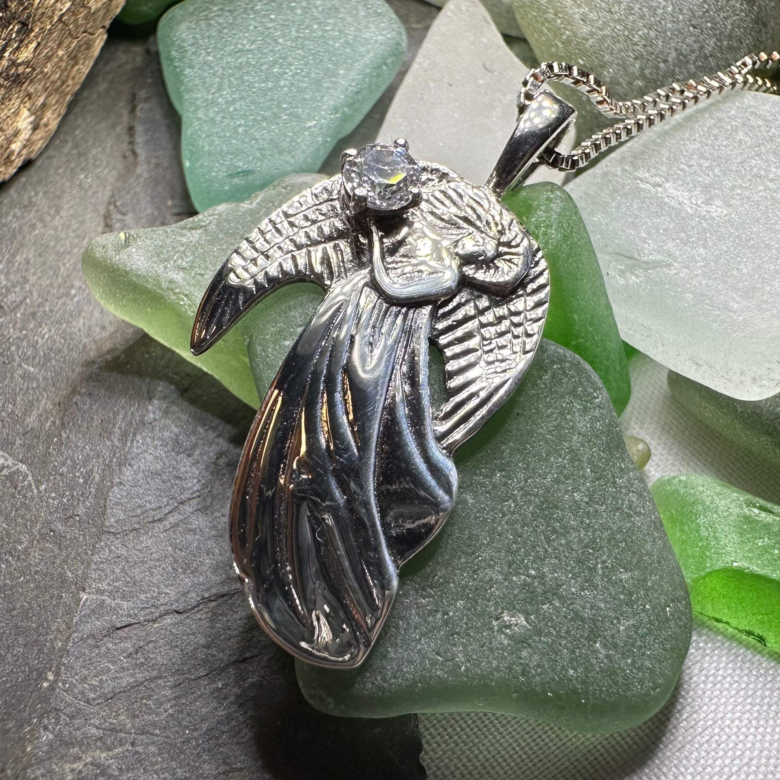 Adriel Angel Necklace