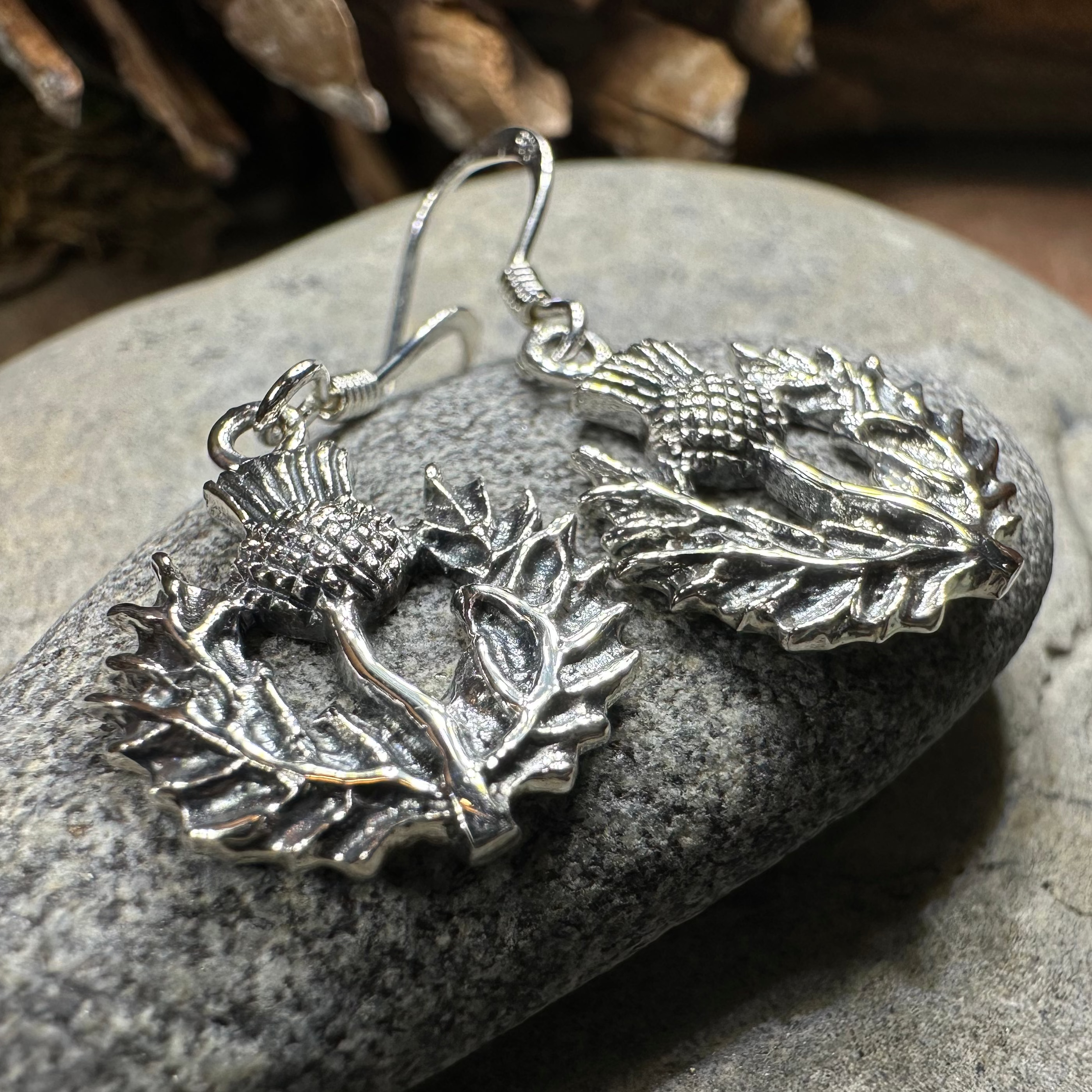 Alruna Thistle Earrings