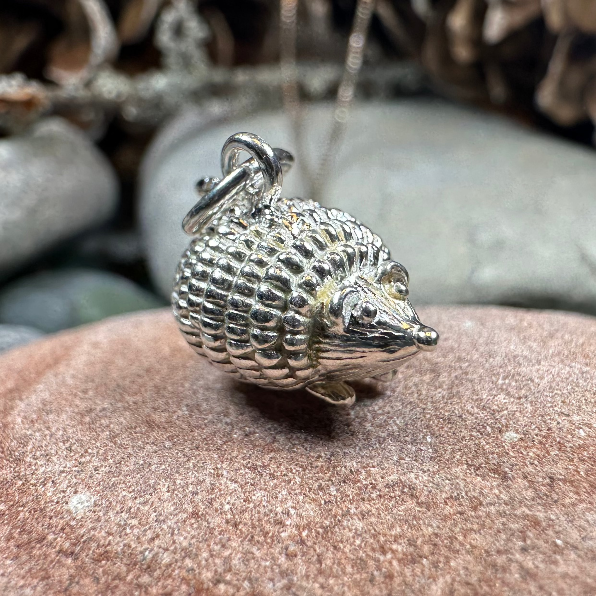 Adorable Little Hedgehog Necklace