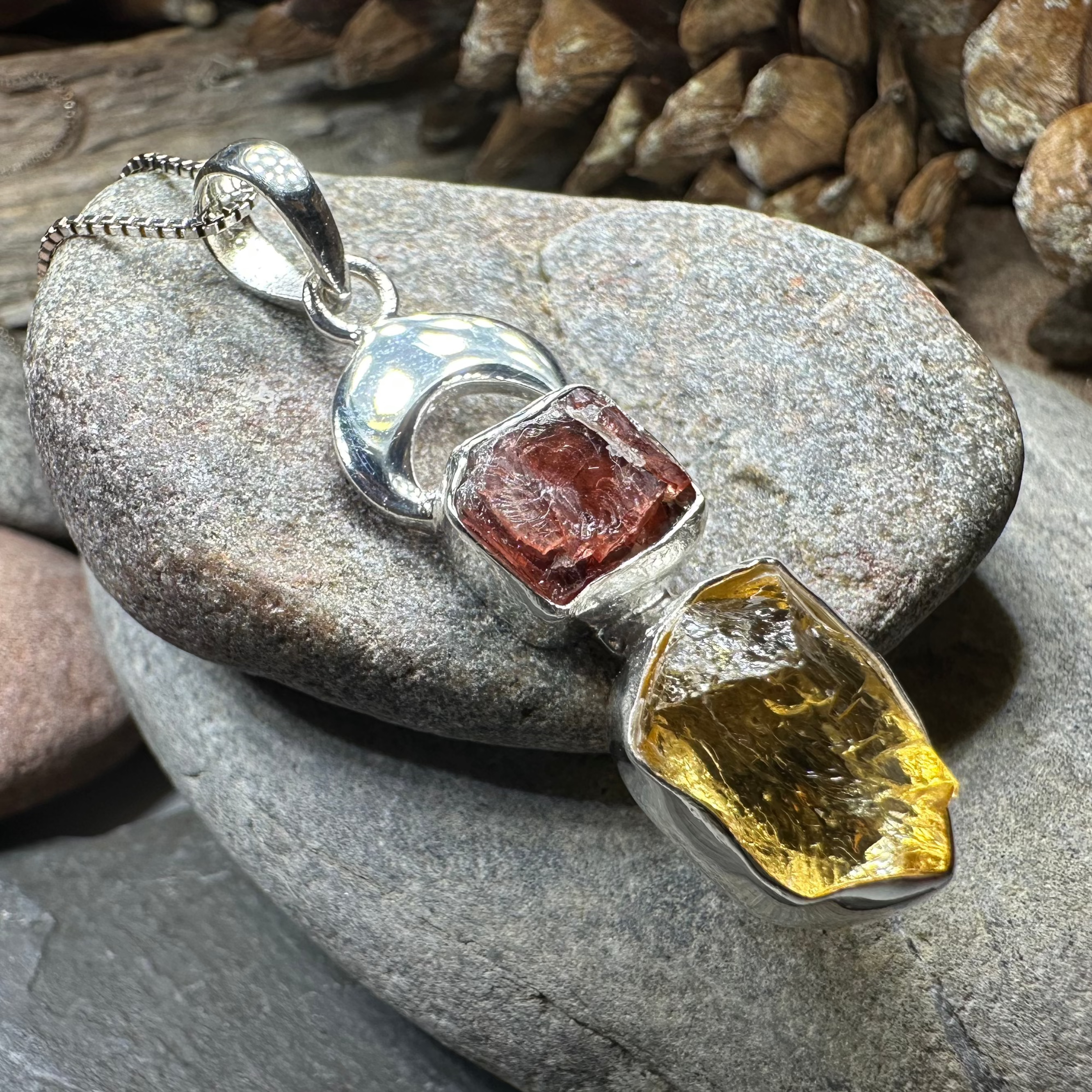 Adelina Moon Necklace