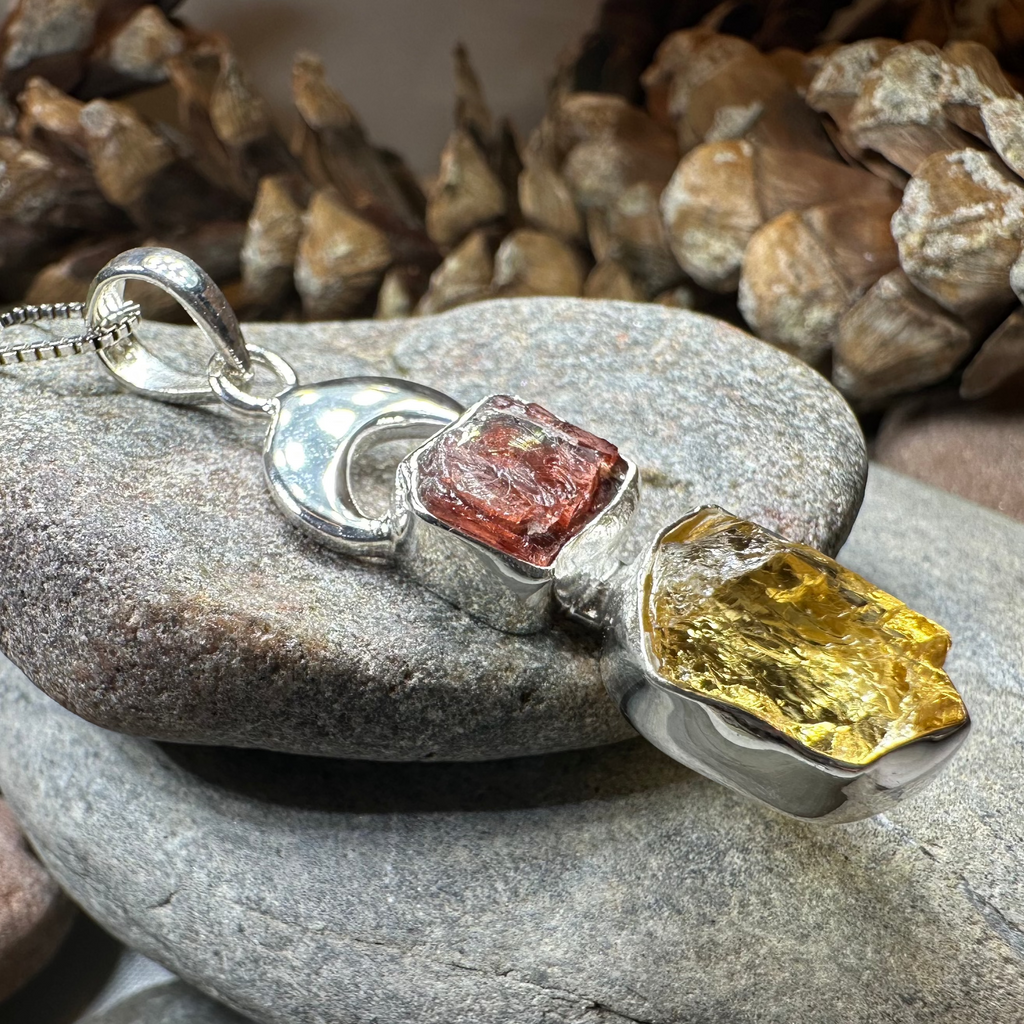 Adelina Moon Necklace