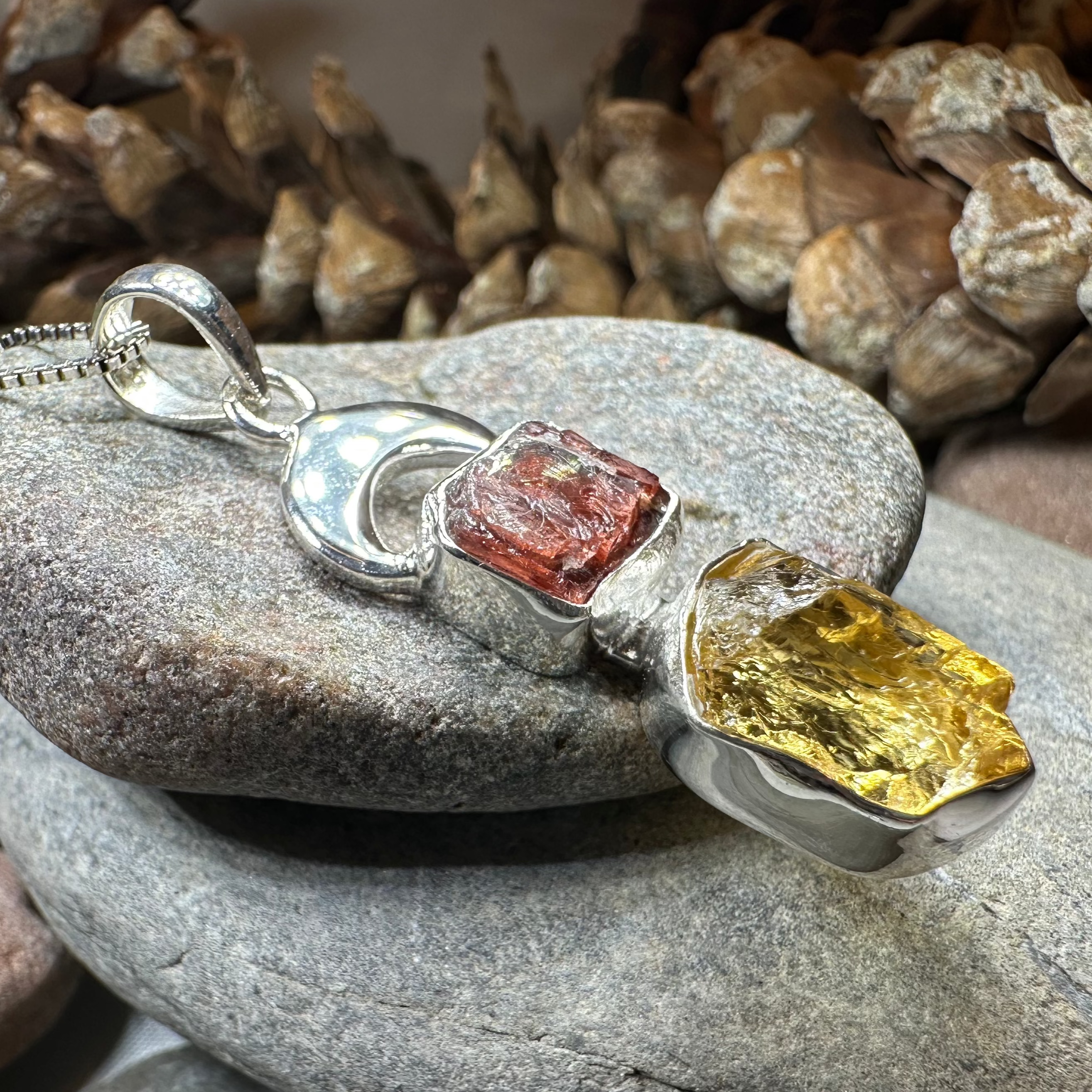 Adelina Moon Necklace