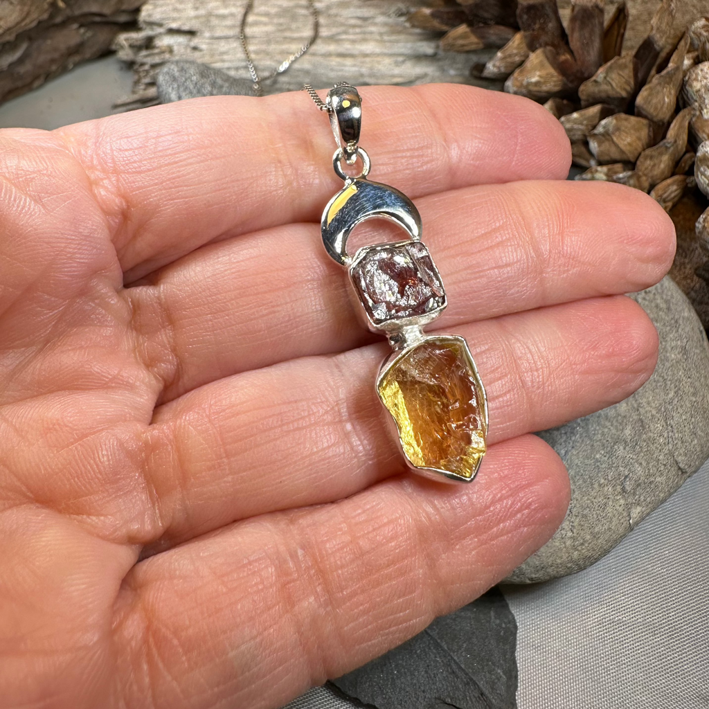 Adelina Moon Necklace