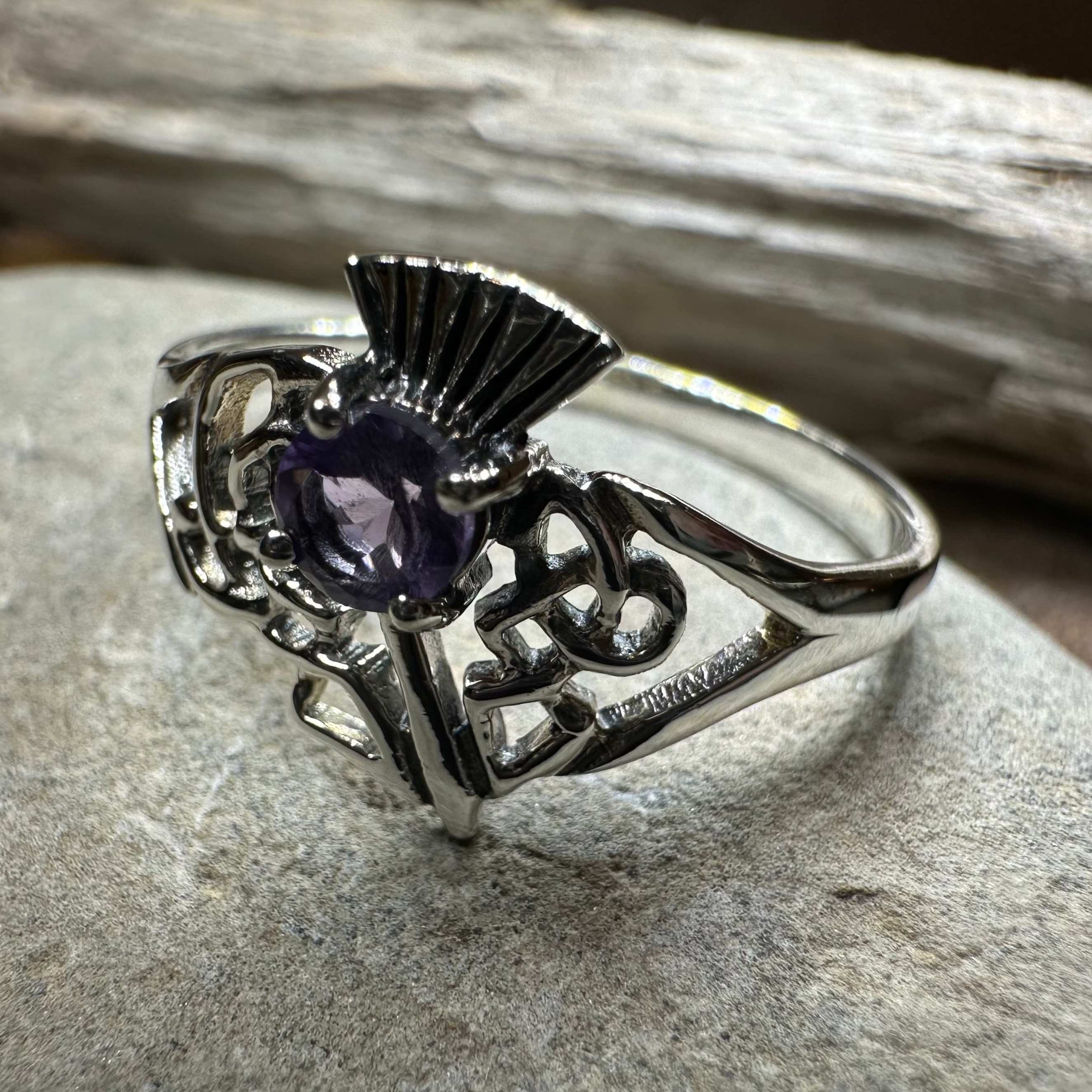 Ailean Thistle Ring