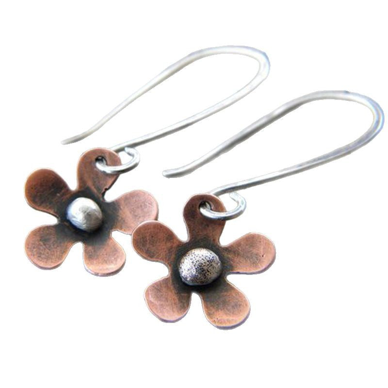 Delicate Artisan Silver Earring