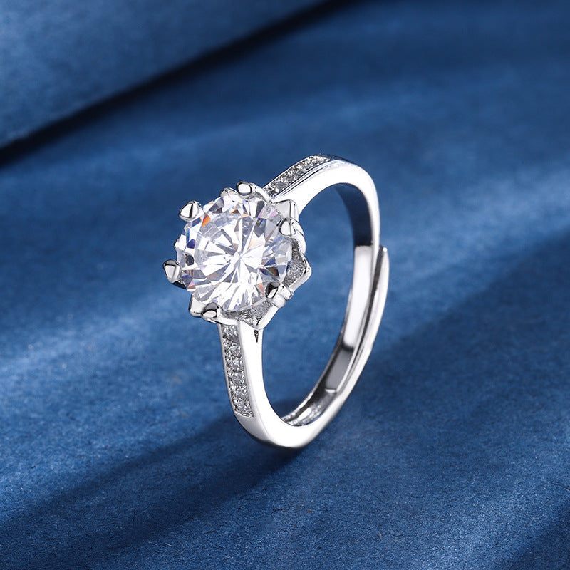 Aria Snowflake Set | White Gold