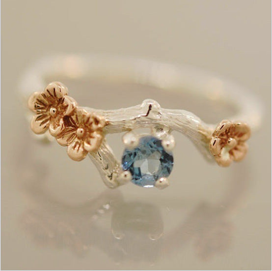 Delicate Artisan Gold Ring