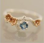 Delicate Artisan Gold Ring