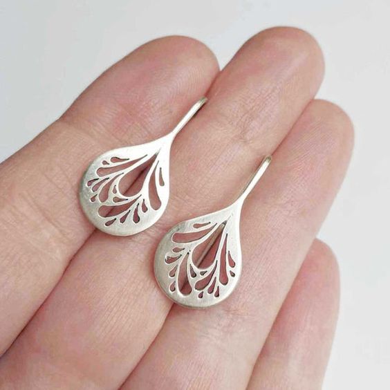 Stunning Silver Earring for Daily Wear