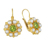 Delicate Artisan Gold Earring