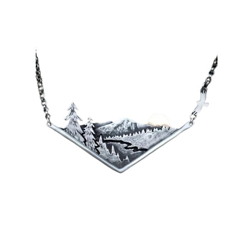 Stunning Silver Necklace for Daily Wear
