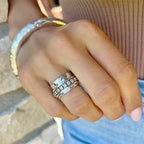 Primitive Shine Ring - In Silver