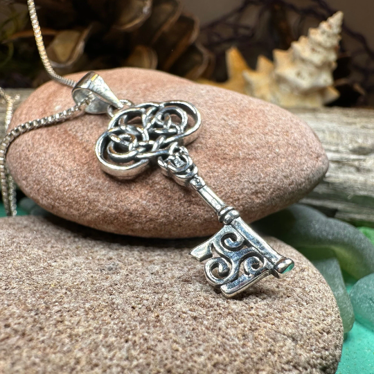 Adelaide Celtic Key Necklace