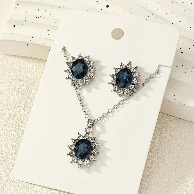 Azure Elegance Jewelry Set