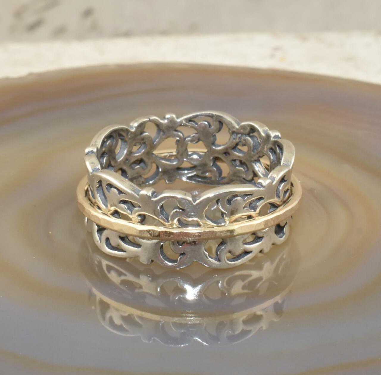 Adorned Filigree Ring