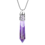 Crrystal Bullet Protection Gemstone Necklace