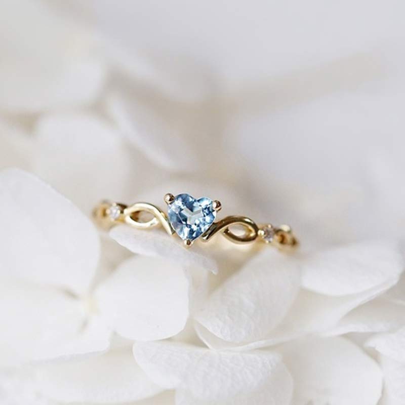 FREE Today: The Eternal Heart - Birthstone Ring