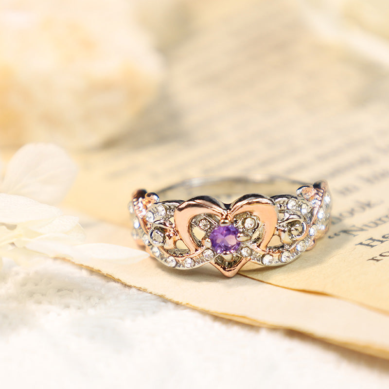 FREE Today: February Amethyst Birthstone Ring