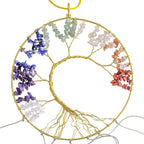 Clear Crystal Chakra Agate Dream Catcher