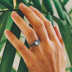 FREE Today: Moonstone Moon Light Ring