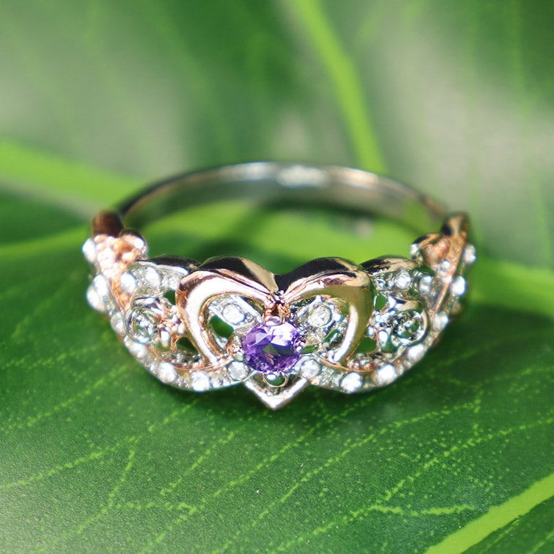 FREE Today: February Amethyst Birthstone Ring