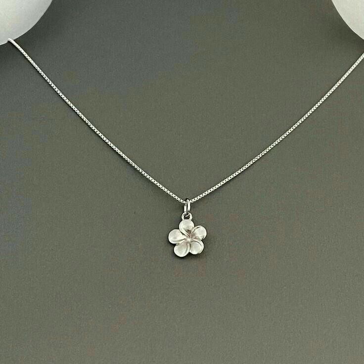Sterling Silver Blossom Necklace