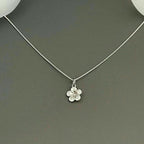 Sterling Silver Blossom Necklace