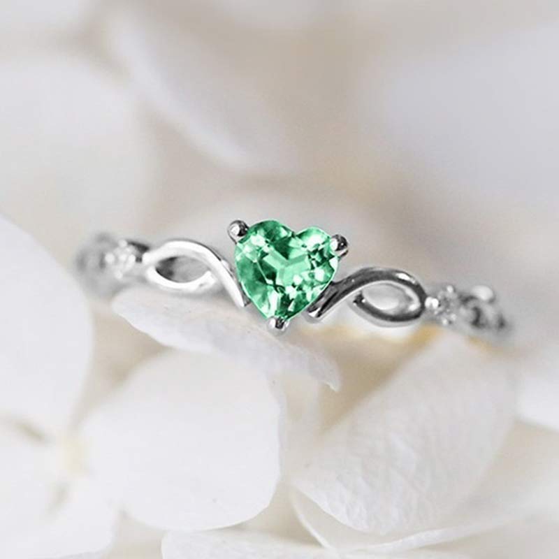 FREE Today: The Eternal Heart - Birthstone Ring
