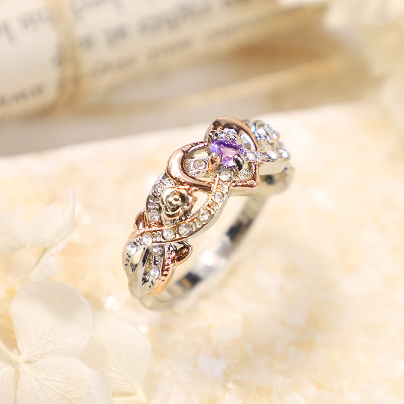 FREE Today: February Amethyst Birthstone Ring