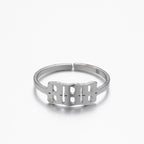 Angel Number Minimalist Lucky Ring