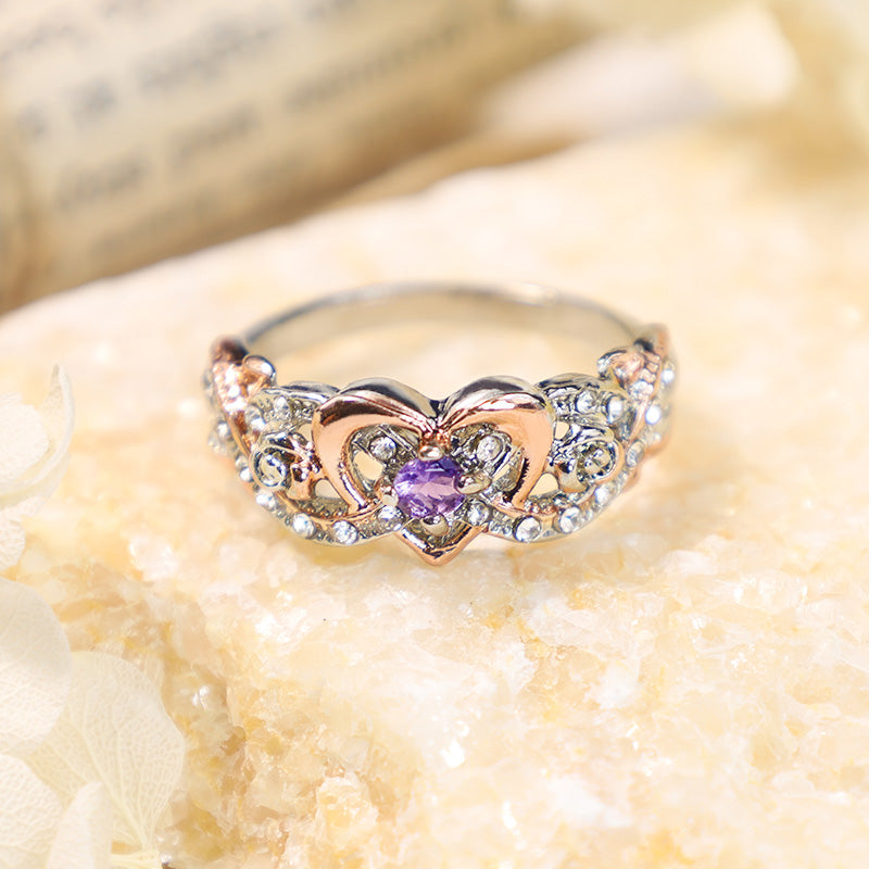 FREE Today: February Amethyst Birthstone Ring