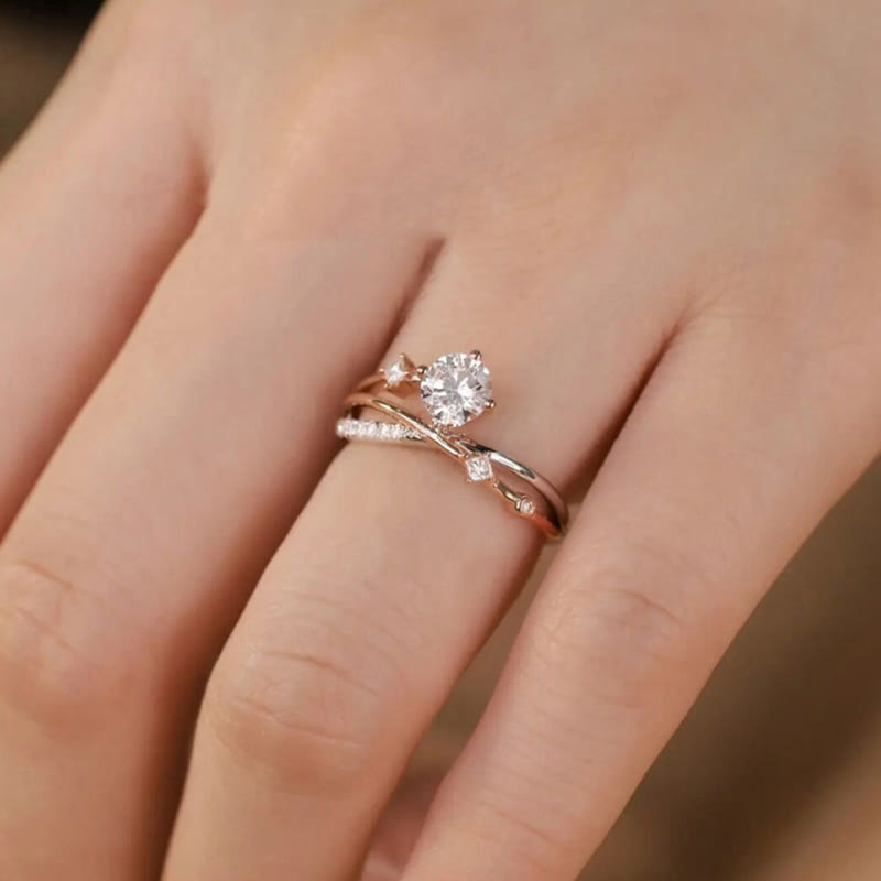 FREE Today: Cosmic Planet Orbit Mozambique Diamond Ring