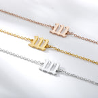 Angel Number Spiritual Anklet Bracelet