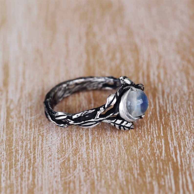 FREE Today: Moonstone Moon Light Ring