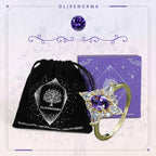 FREE Today: Elegant Amethyst with Zircon Gold Ring